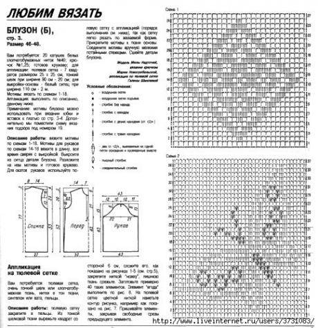 Вязание крючком + ткань. (Идеи из интернета)