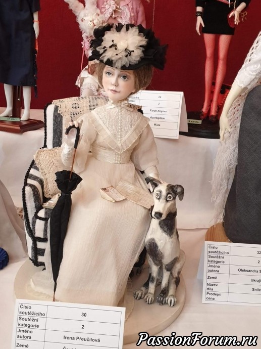 Выставка авторских кукол и мишек в Праге, ноябрь 2019. Часть 4я заключительная!
