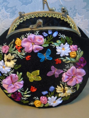 Вариация сумочки "Цветочный хоровод"