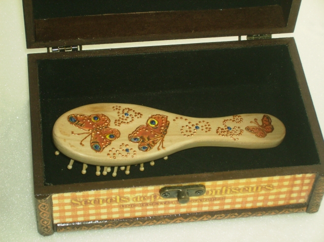 Декупаж. Шкатулка для девичьих секретиков.