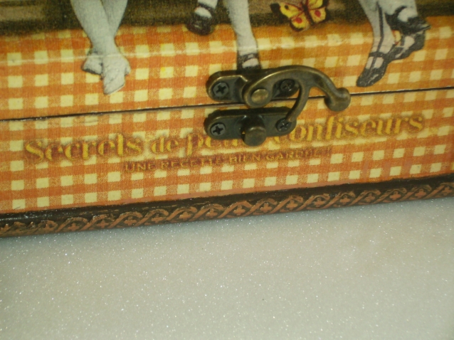 Декупаж. Шкатулка для девичьих секретиков.