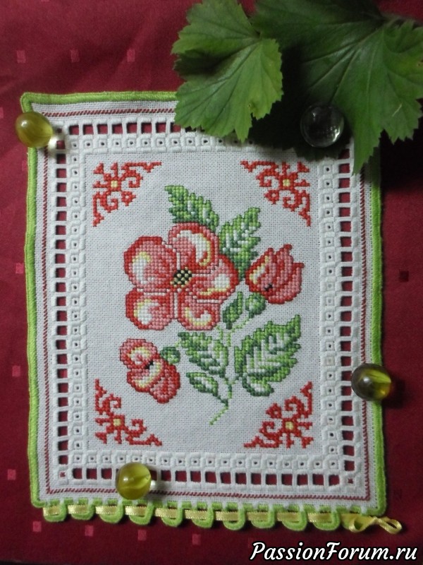 Весенняя салфетка.
