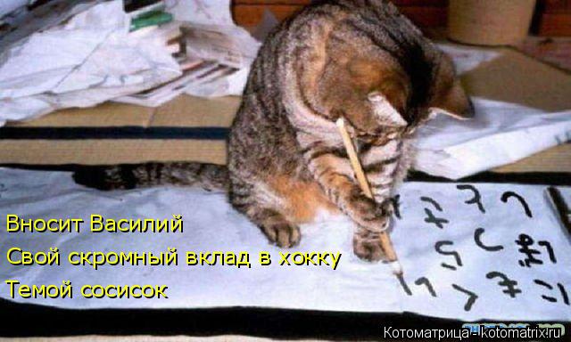 И опять очередная котоматрица