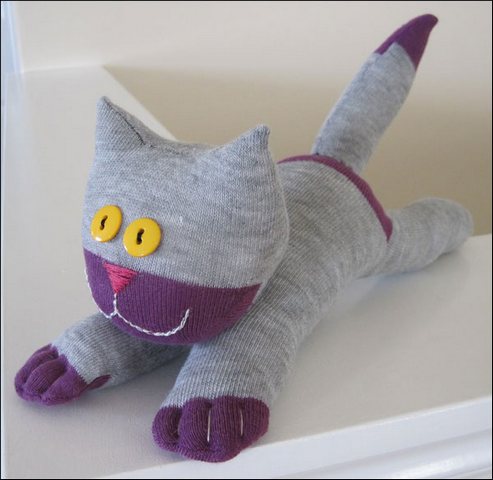 Различные игрушки игрушки из носочков (из интернета)