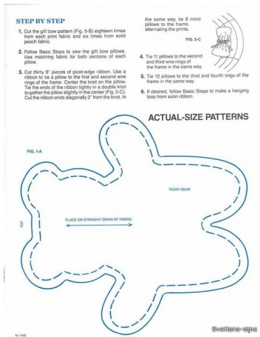 Подборка мягких игрушек с выкройками (из интернета)