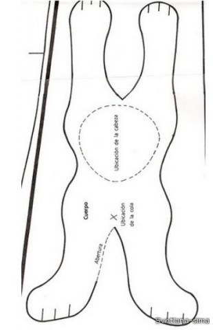 Подборка мягких игрушек с выкройками (из интернета)