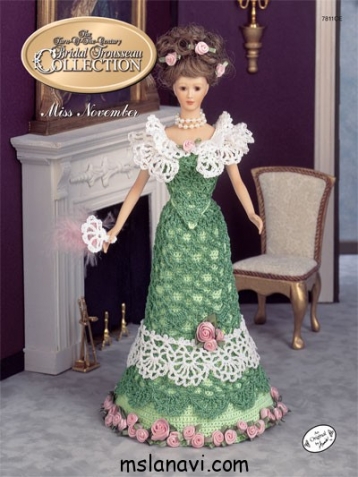 Вязаные крючком платья для кукол (информация из интернета)