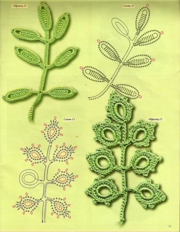 Ирландское кружево (из интернета) часть 3