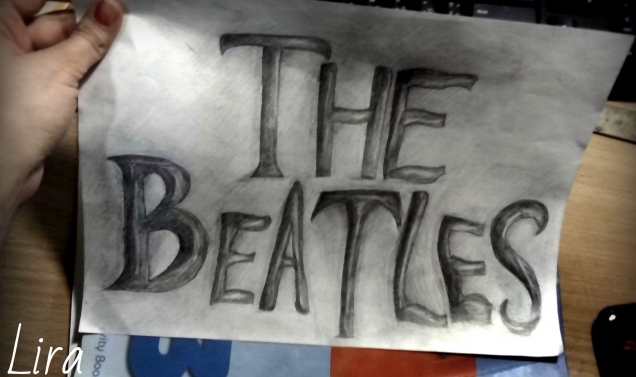 Символика The Beatles". Искусство и возможности простого карндаша!)