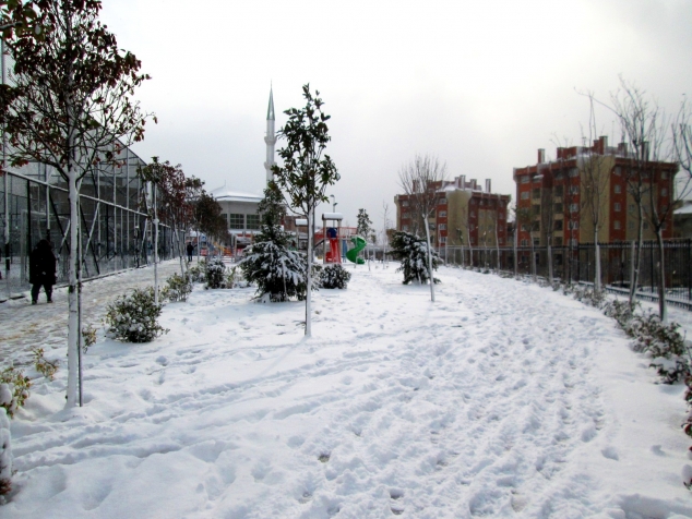 Урааа!!!! Девочки, к нам тоже зима пришла!!!!!!! в Стамбуле снег!!!!!! и -4 градуса!