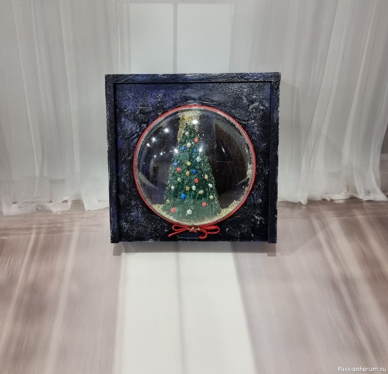 Две коробочки. Новогодняя упаковка.