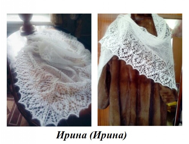 Парад шали «Софья» дизайнера Любови Шальной