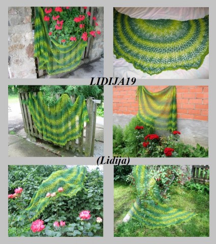 Парад красоты по шали Vernal Equinox Shawl Surprise-или «Весеннее равноденствие»