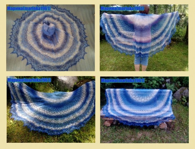 Парад красоты по шали Vernal Equinox Shawl Surprise-или «Весеннее равноденствие»