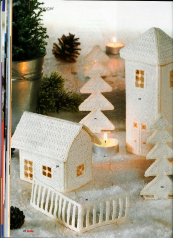 Хардангер и декор к Новому году и Рождеству