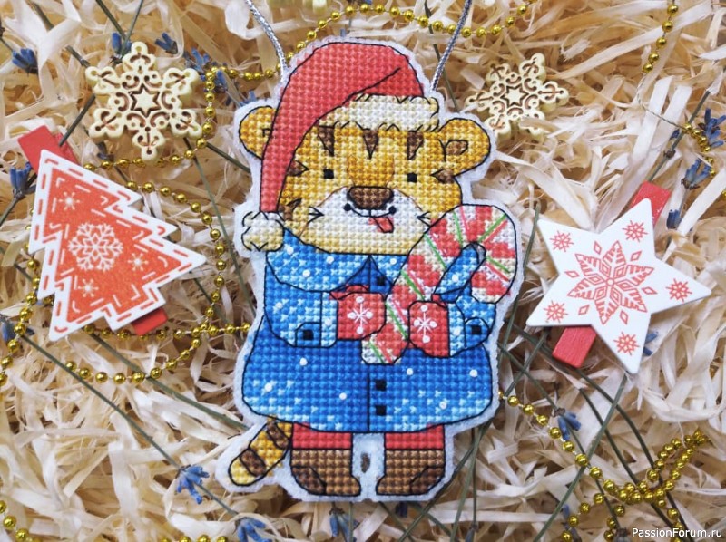 Рождественские тигрята