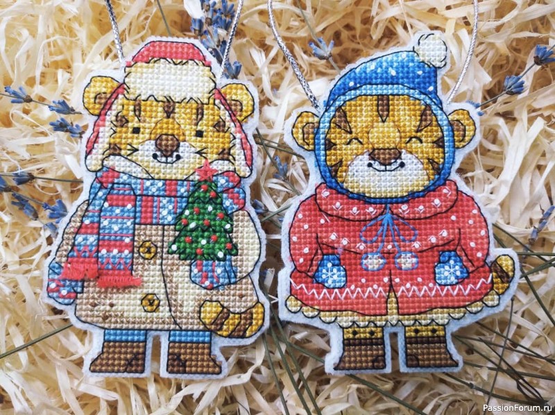 Рождественские тигрята