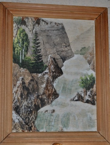 Картина. Кора дерева. Картина. Кора дерева.