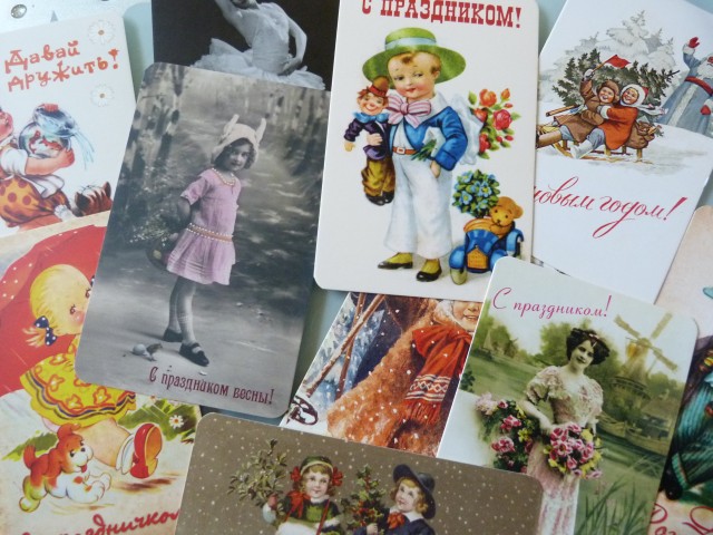 Это уже реплики (копии) старинных открыток. Это уже реплики (копии) старинных открыток.