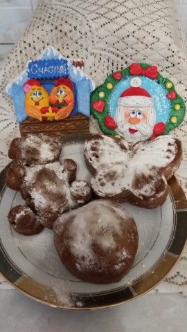 Ну а это - я уже спекла в подаренных формах шоколадные кексы! Жаль, что не могу пригласить всех Вас ко мне в гости на чай. Ну а это - я уже спекла в подаренных формах шоколадные кексы! Жаль, что не могу пригласить всех Вас ко мне в гости на чай.
