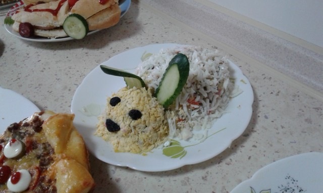 салат "Зайка" салат "Зайка"