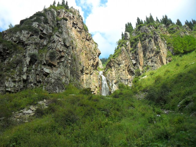 Заилийский Алатау. Бутаковский водопад