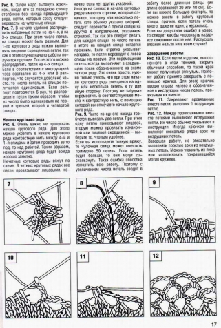 Кружевные салфетки спицами -1