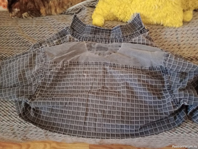 Подушки из джинсы
