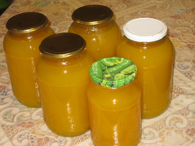 Тыквенно-апельсиновый сок