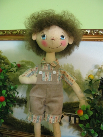 Мои первые текстильные куклы , Андрюшка