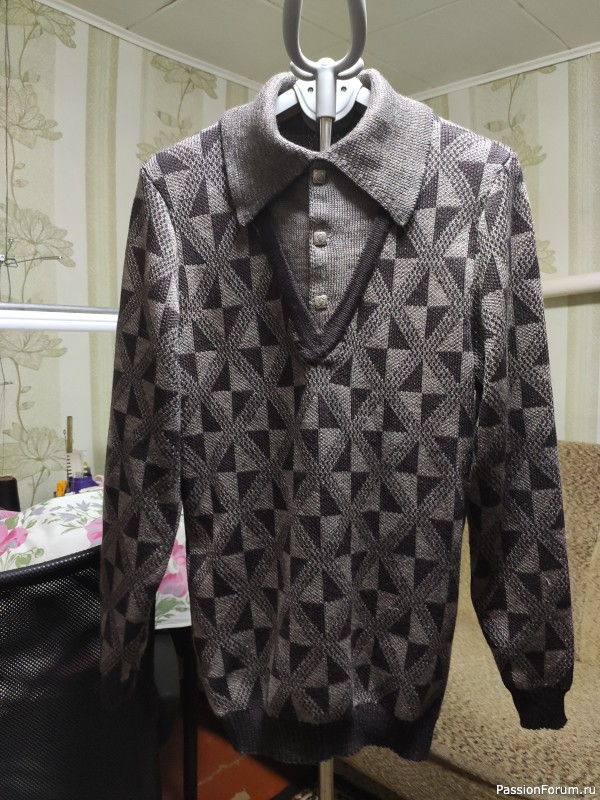 Свитер-обманка