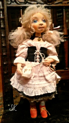 Франциска. Текстильная кукла.