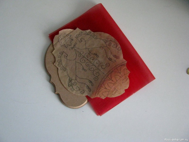 Кухонный набор "Мезенские лошадки"