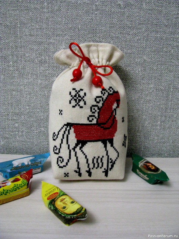 Кухонный набор "Мезенские лошадки"