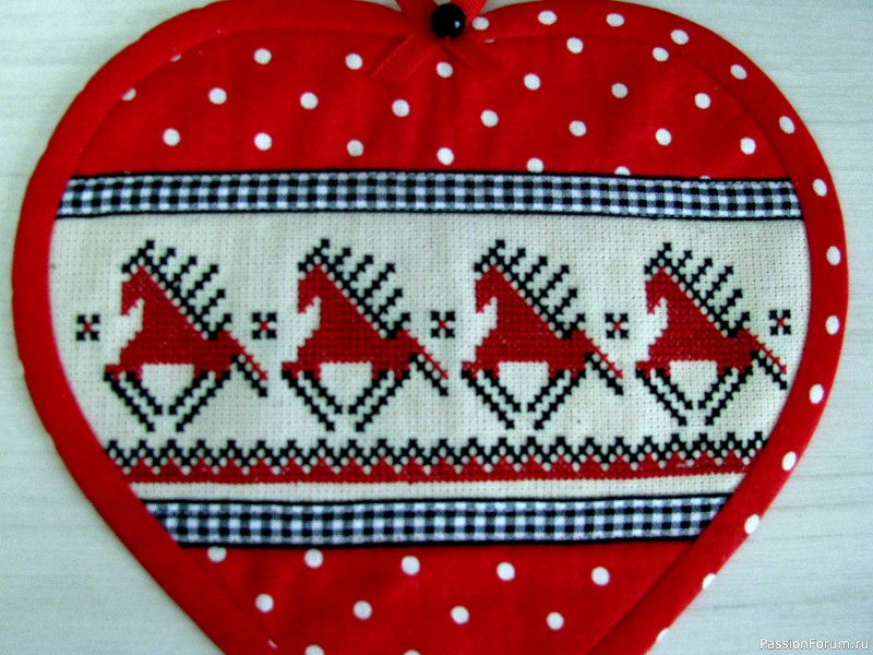 Кухонный набор "Мезенские лошадки"