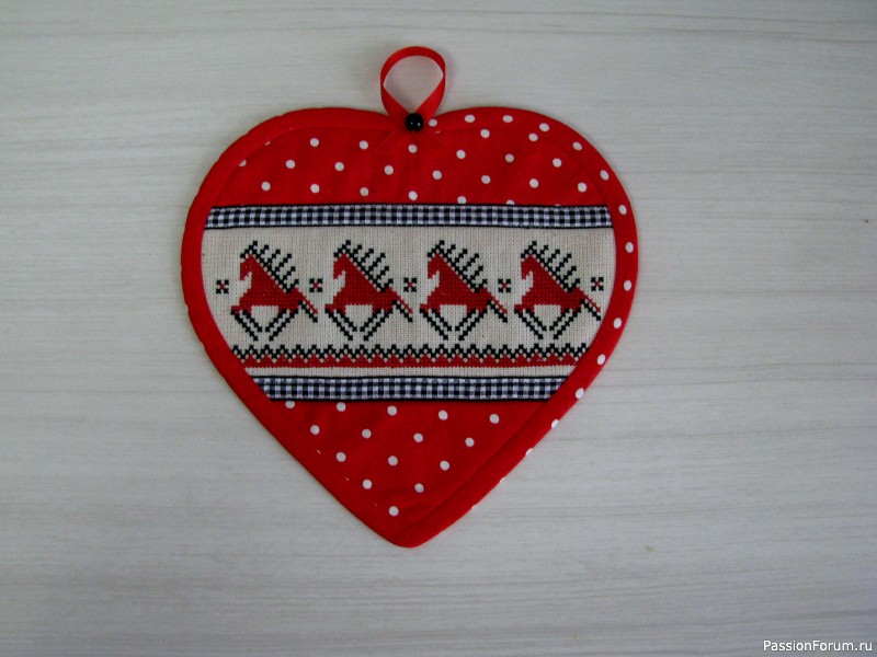 Кухонный набор "Мезенские лошадки"