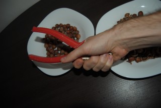 Как колоть фундук. Отличный совет!)