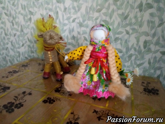 Куклы-обереги "Солнечные кони"