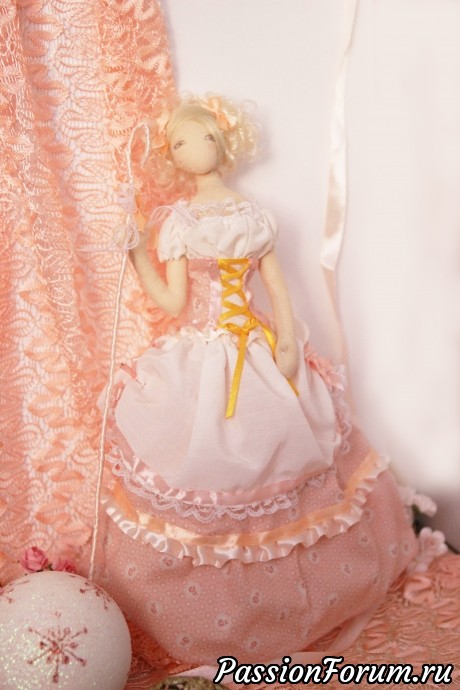 Текстильные куклы тряпиенс - сестрёнки