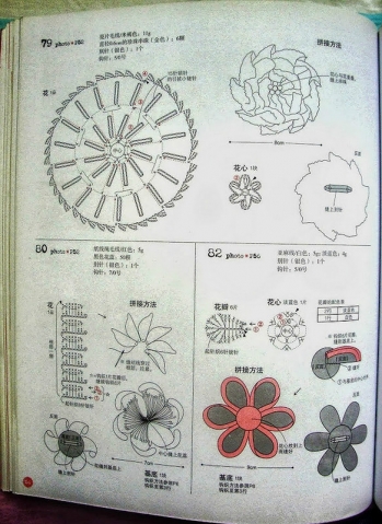 Цветы крючком схемы вязания