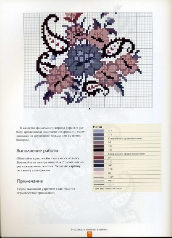 Вышивка. Индийские мотивы