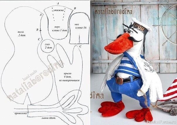 ИГРУШКИ С ВЫКРОЙКАМИ