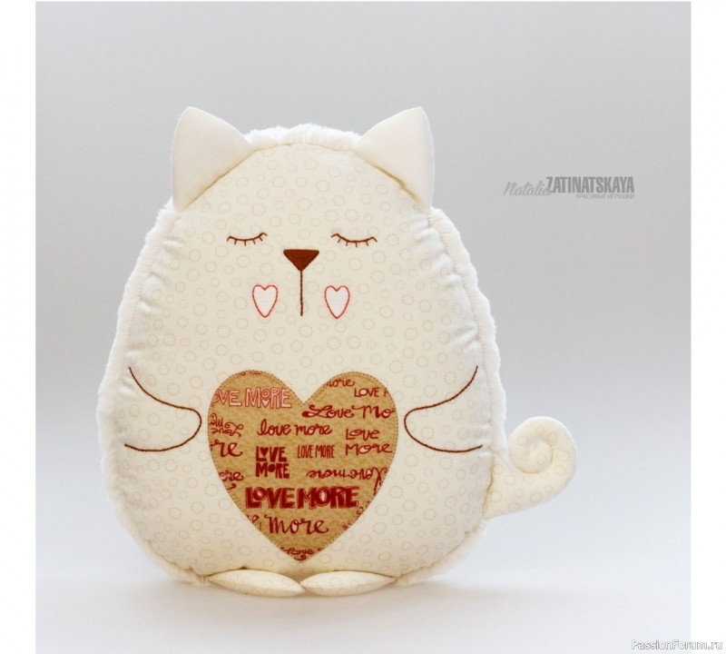 Игрушки подушки. Выкройка