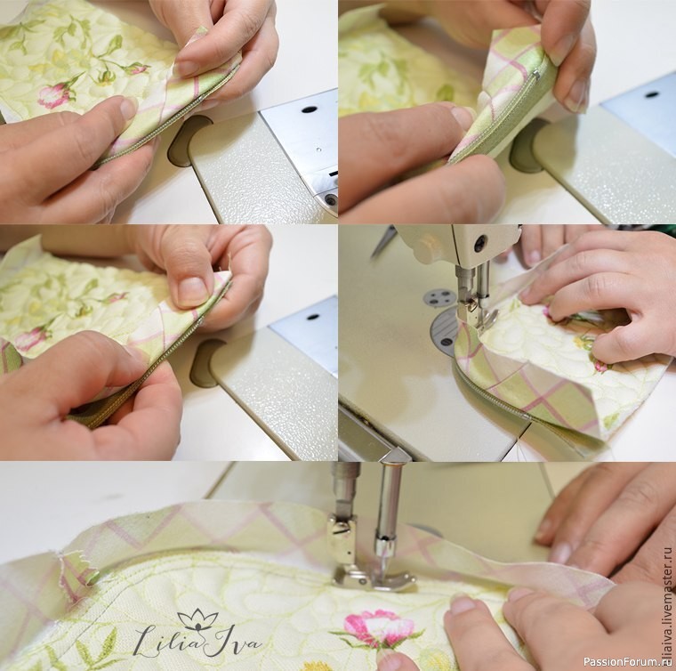 Шьем комплект: косметичка и очечник