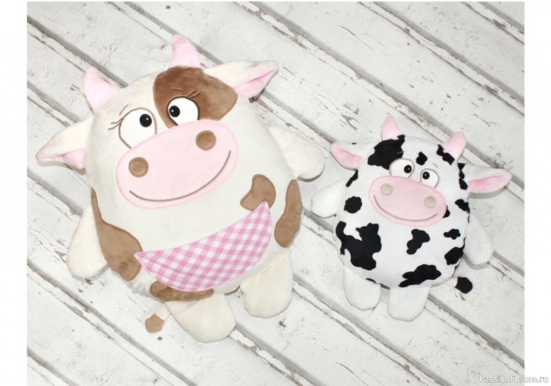 Игрушки подушки. Выкройка