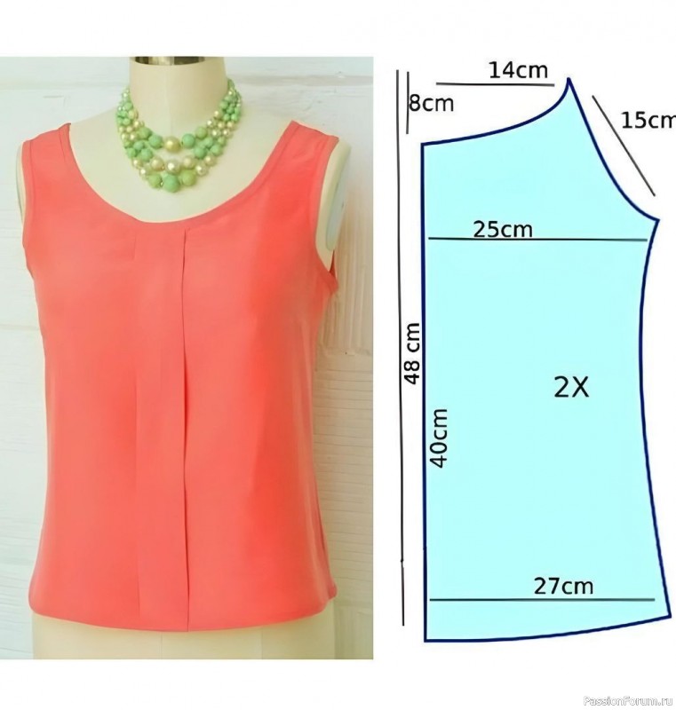 Шьём топы. Выкройки