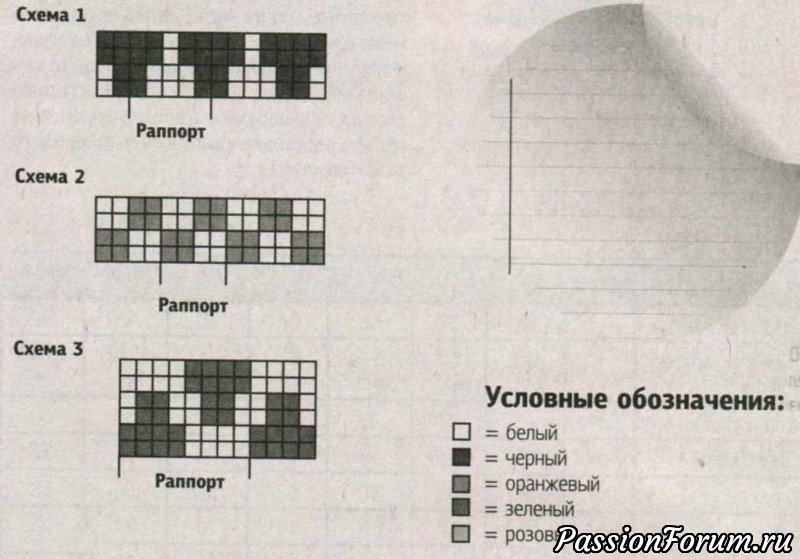 Пуловер и шапка с орнаментом