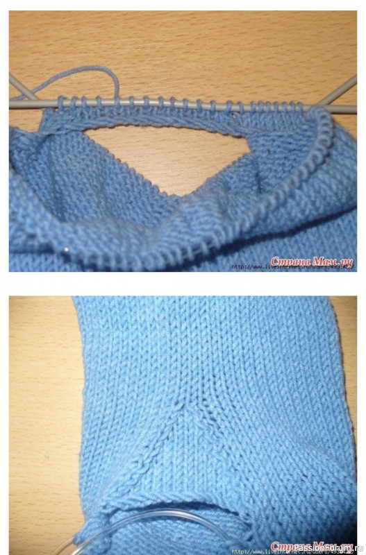 Бесшовные штанишки для малыша спицами. Описание