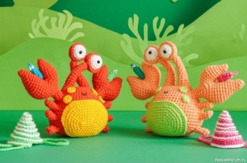 Краб крючком. МК