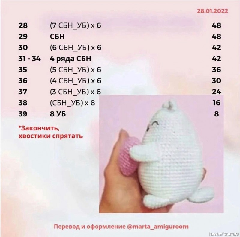 Котик с сердечком. Описание